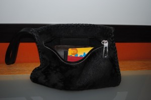 Pony Hair Coin Bag